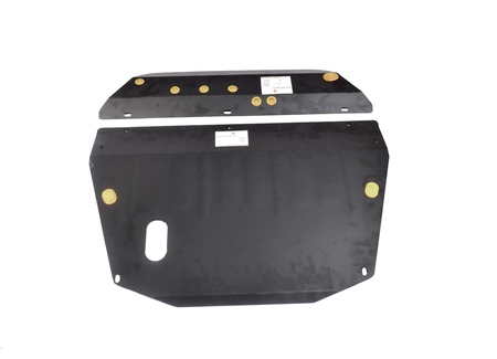 Защита картера двигателя и КПП (сталь) Alfeco для Mitsubishi Space Wagon (1998-2004) ALF1427st