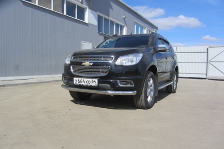 Защита переднего бампера d76 Chevrolet Trailblazer (2012-2020) CHTB12-003