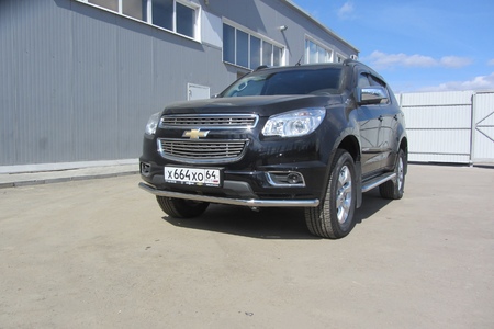 Защита переднего бампера d57 Chevrolet Trailblazer (2012-2020) CHTB12-005