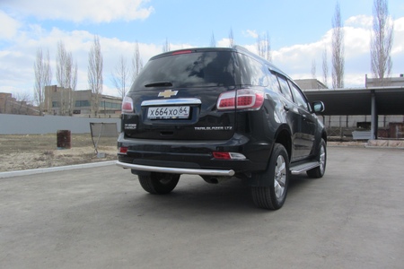 Защита заднего бампера d57 Chevrolet Trailblazer (2012-2020) CHTB12-013