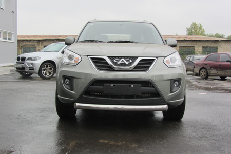 Защита переднего бампера d76 Chery Tiggo FL (2013-2016) CT-FL-001