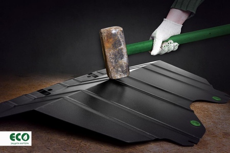 Защита радиатора (сталь) Eco Lada Нива (2121, 2131) (2010-2019) ECO.52.27.210