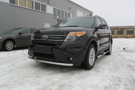Защита переднего бампера d57 Ford Explorer (2012-2015) FEX004