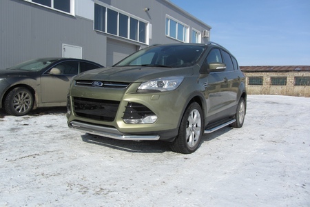 Защита переднего бампера d57 Ford Kuga (2013-2016) FKG13-004