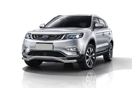 Защита переднего бампера d57 волна Geely Atlas (2018-2021) GEAT-001