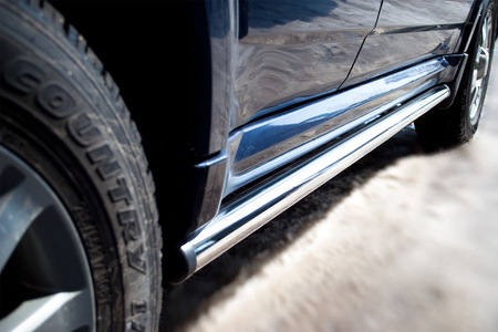 Пороги труба d63 вариант 2 RUSSTAL Great Wall Hover H5 (2010-2019) GH5T-0003522