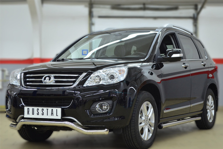 Пороги труба d63 вариант 2 RUSSTAL Great Wall Hover H6 (2012-2013) GH6T-0016282