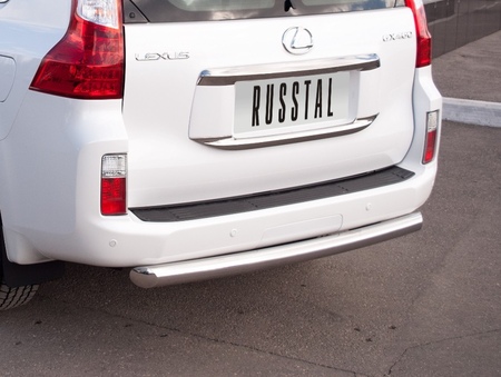 Защита заднего бампера d76 RUSSTAL Lexus GX (2009-2012) GXZ-000808