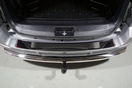 Накладка на задний бампер зеркальная Haval H5 (2020-2021) HAVH520-07