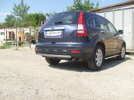 Защита заднего бампера d57 Honda CR-V (2009-2012) HCRV009