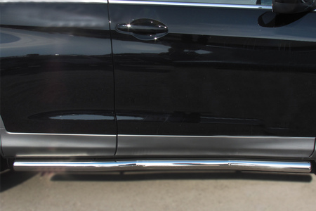 Пороги труба d63 вариант 3 (дв. 2.0) RUSSTAL Honda CR-V (2013-2015) HVT-0013403