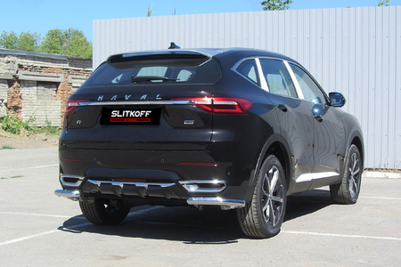 Уголки d57 Haval F7 (2019-2021) HavF7011