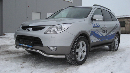 Защита переднего бампера d57 волна Hyundai ix55 (2009-2013) Hi55-001