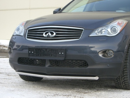 Защита переднего бампера d42 RUSSTAL Infiniti EX35 (2007-2013) IEZ-000273