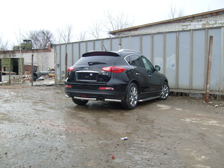 Уголки d57 Infiniti EX35 (2008-2014) IN.EX007