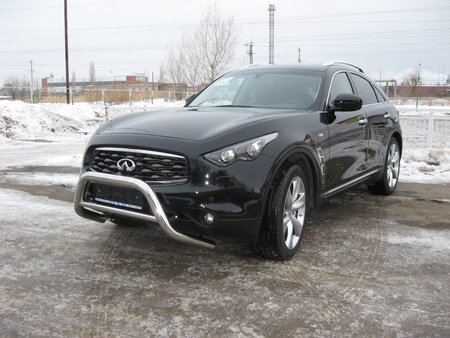 Кенгурятник d76 низкий  Infiniti FX35/FX50 (2008-2014) IN.FX001