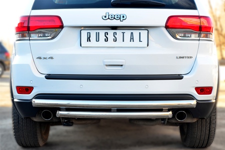 Защита заднего бампера d63 дуга d63 дуга RUSSTAL Jeep Grand Cherokee (2013-2023) JGCZ-001534