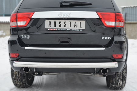 Защита заднего бампера d76 дуга RUSSTAL Jeep Grand Cherokee (2012-2022) JGZ-001200