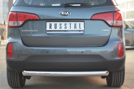 Защита заднего бампера d76 дуга RUSSTAL Kia Sorento (2012-2020) KIZ-001271