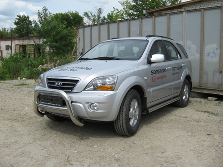 Кенгурятник d76 низкий Kia Sorento NEW (2006-2010) KSR002