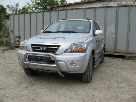 Кенгурятник d57 низкий  Kia Sorento NEW (2006-2010) KSR004