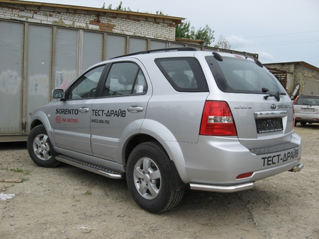 Уголки d57 Kia Sorento NEW (2006-2010) KSR011