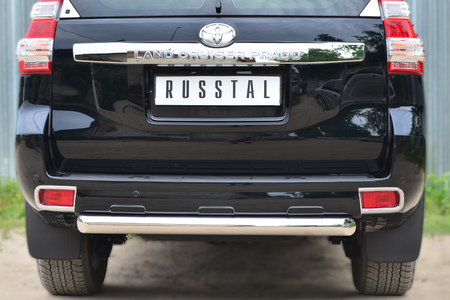 Защита заднего бампера d76 дуга RUSSTAL Toyota Land Cruiser Prado 150 (2014-2017) LCPZ-001718