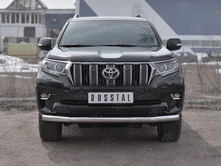 Защита переднего бампера d76 секции RUSSTAL Toyota Land Cruiser Prado 150 (2017-2021) LCPZ-002864