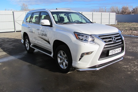 Защита переднего бампера d76 Lexus GX 460 (2013-2020) LGX13-003