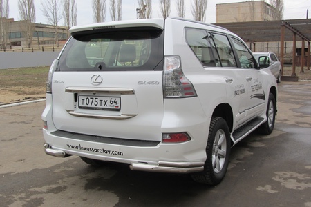 Уголки d76+d42 двойные Lexus GX 460 (2013-2020) LGX13-011