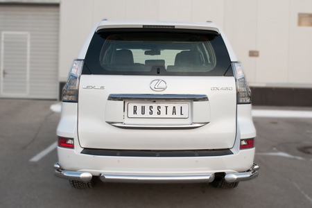 Защита заднего бампера d76 дуга RUSSTAL Lexus GX (2014-2019) LGXZ-001847