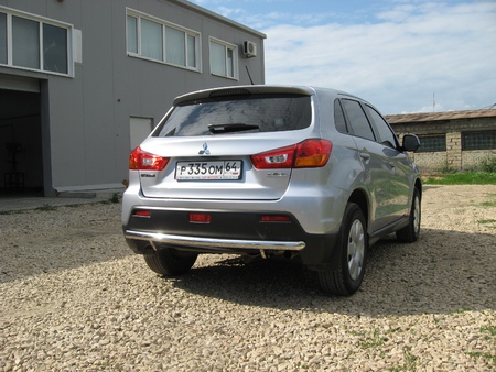 Защита заднего бампера d57 Mitsubishi ASX (2010-2012) MAS013