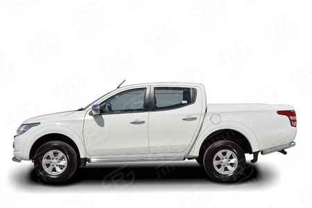 Пороги труба d76 вариант 1 RUSSTAL Mitsubishi L200 (2014-2019) ML2T-0022481