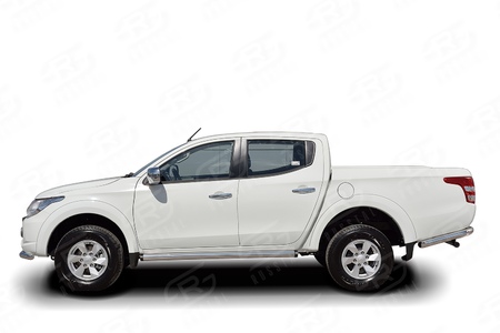 Пороги труба d76 вариант 2 RUSSTAL Mitsubishi L200 (2014-2019) ML2T-0022482