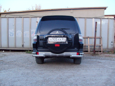 Уголки d76+d42 двойные Mitsubishi Pajero (2006-2024) MPJ018