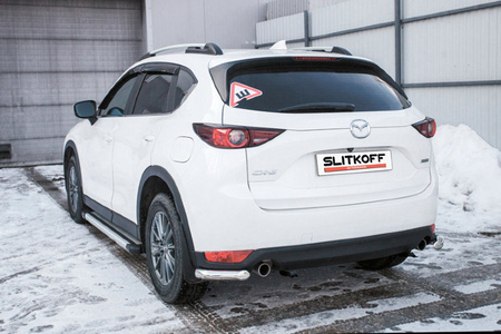 Уголки d57 Mazda CX-5 (2017-2024) MZCX175-07