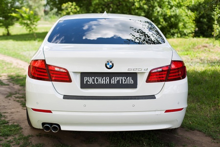 Накладка на задний бампер Русская Артель для BMW 5 седан (2014-2016) NB5-027902