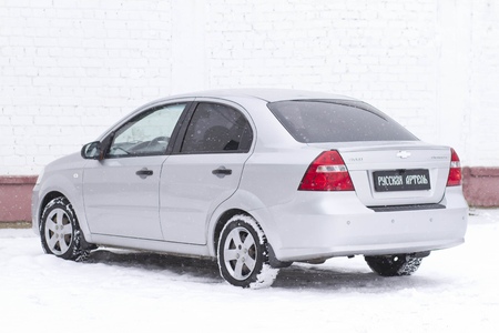 Накладка на задний бампер Русская Артель для Chevrolet Aveo седан (2007-2012) NC-155002