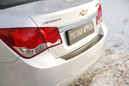 Накладка на задний бампер Русская Артель для Chevrolet Cruze седан (2009-2011) NCC-009602