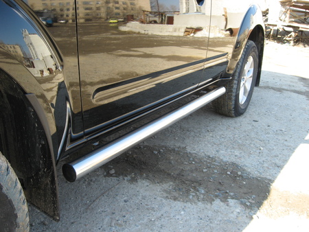 Защита порогов d76 труба Nissan Pathfinder (2011-2014) NIP11-004