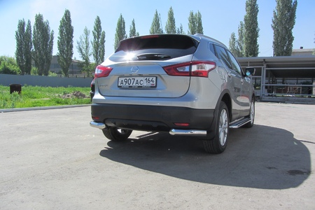 Уголки d76 Nissan Qashqai (2014-2024) NIQ14-010