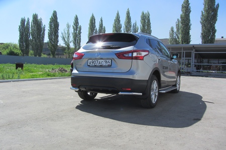 Уголки d57 Nissan Qashqai (2014-2024) NIQ14-011