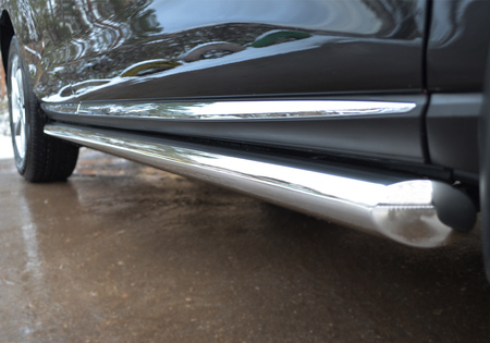 Пороги труба d63 вариант 1 RUSSTAL Nissan Murano (2010-2015) NMT-0103111