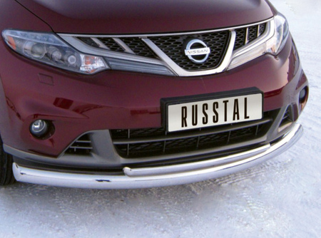 Защита переднего бампера d76х42 NMZ-010316 NMZ-010316