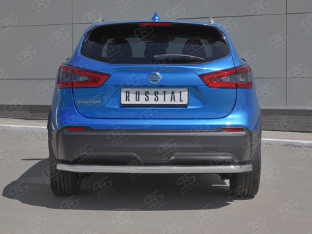 Защита заднего бампера d63 секции RUSSTAL Nissan Qashqai (2019-2024) NQSZ-003254