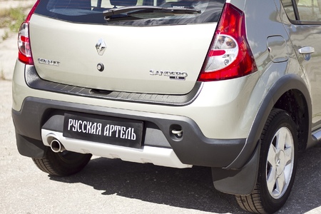 Накладка на задний бампер Русская Артель для Renault Sandero Stepway (2009-2013) NRSS-026802