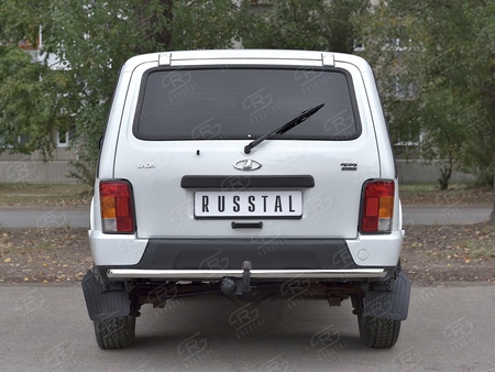 Защита заднего бампера d42 дуга RUSSTAL Lada 4x4 Urban (2014-2021) NUZ-002815