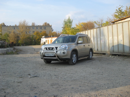 Кенгурятник d57 высокий  Nissan X-Trail (2007-2011) NXT002