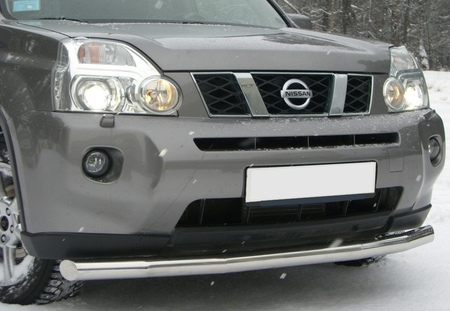 Защита переднего бампера d63 RUSSTAL Nissan X-Trail (2007-2010) NXZ-000092