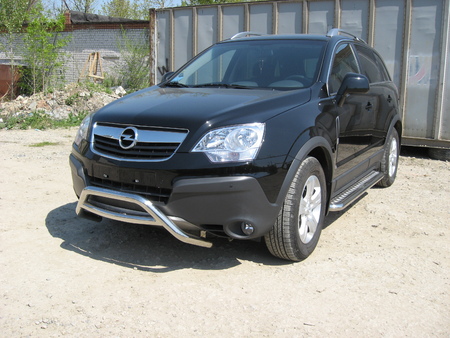 Кенгурятник d57 низкий Opel Antara (2006-2020) OPAN003